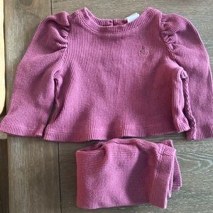 Gap, purple waffle set
